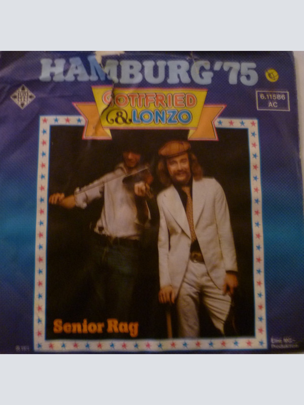 Vinyl / Gottfried* & Lonzo* - Hamburg '75