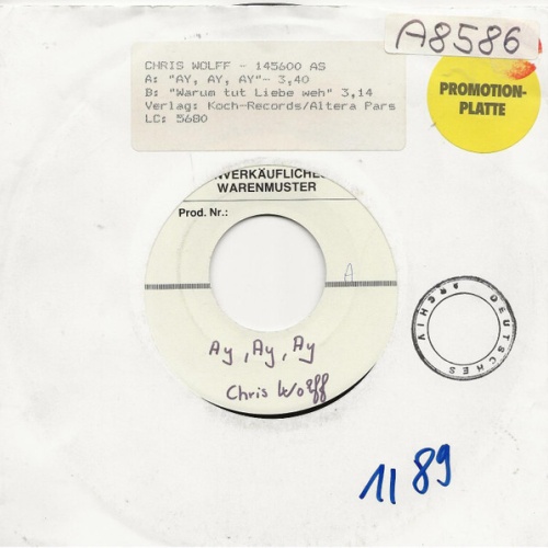 Vinyl / Chris Wolff - Ay Ay Ay (Grüße Aus Mexico)