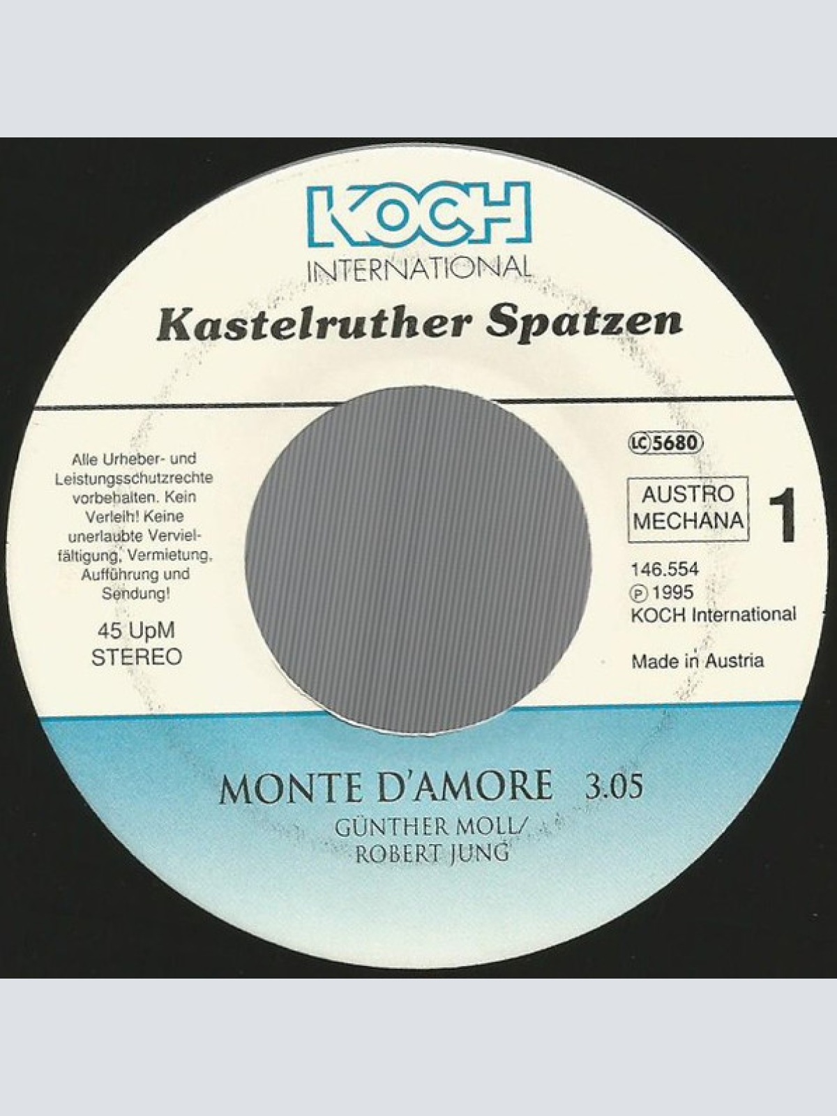Vinyl / Kastelruther Spatzen - Monte D'Amore