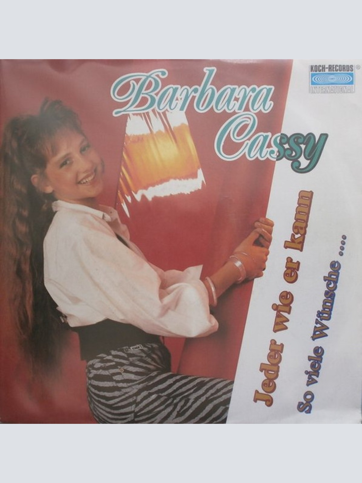 Vinyl / Barbara Cassy - Jeder Wie Er Kann