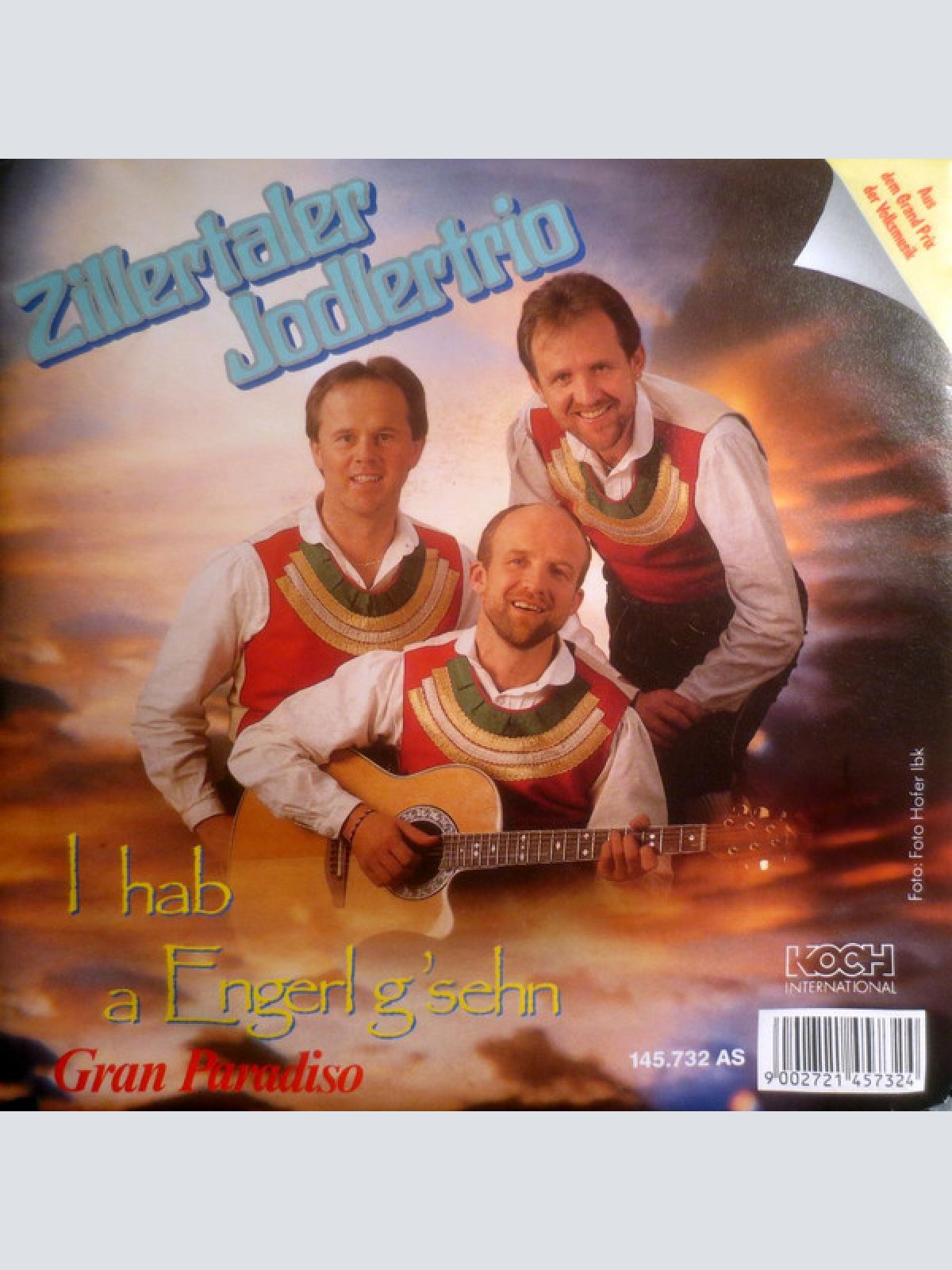 Vinyl / Zillertaler Jodlertrio - I Hab A Engerl G'sehn