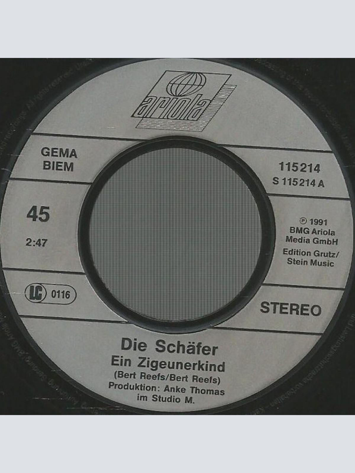 Vinyl / Die Schäfer - Ein Zigeunerkind