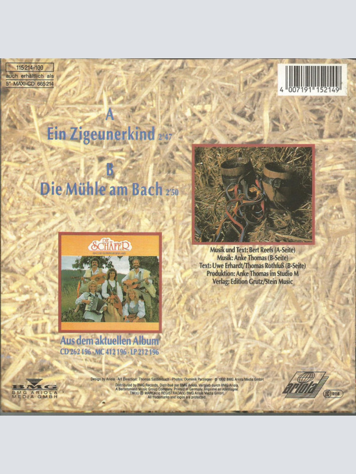 Vinyl / Die Schäfer - Ein Zigeunerkind