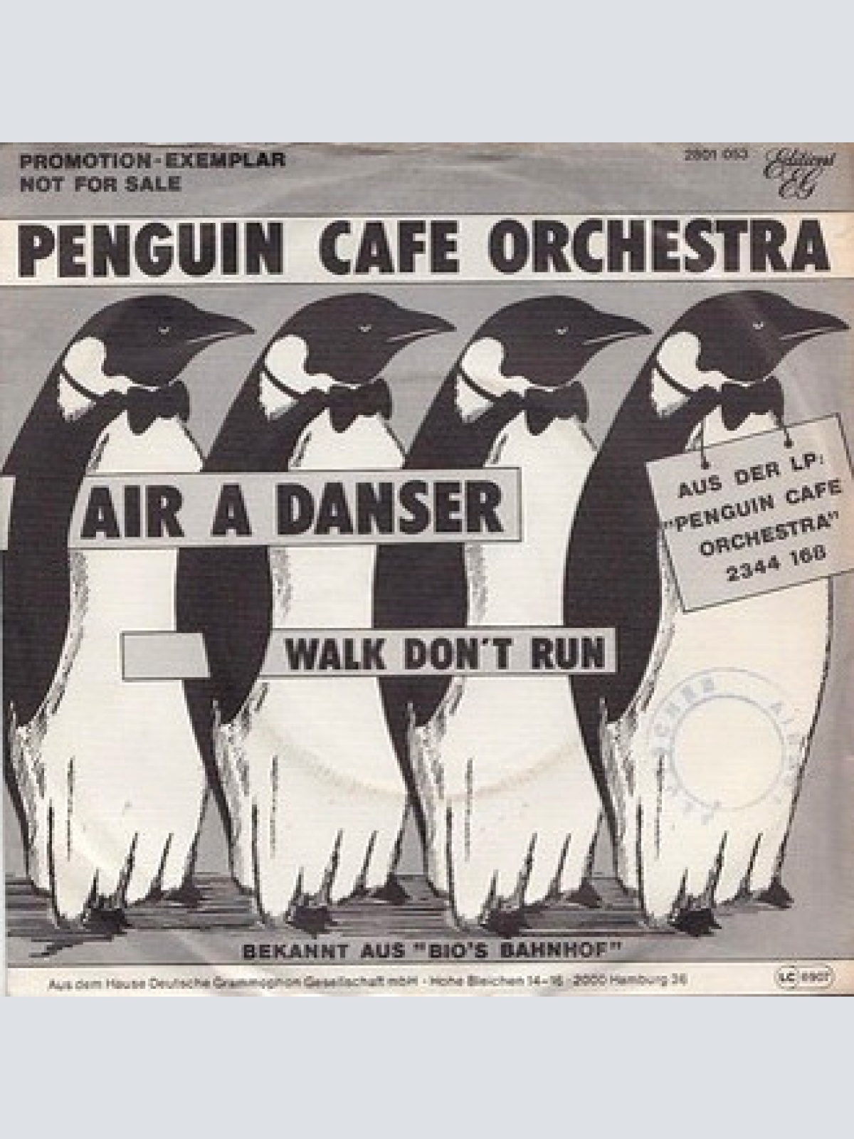 Vinyl / Penguin Cafe Orchestra - Air À Danser / Walk Don't Run
