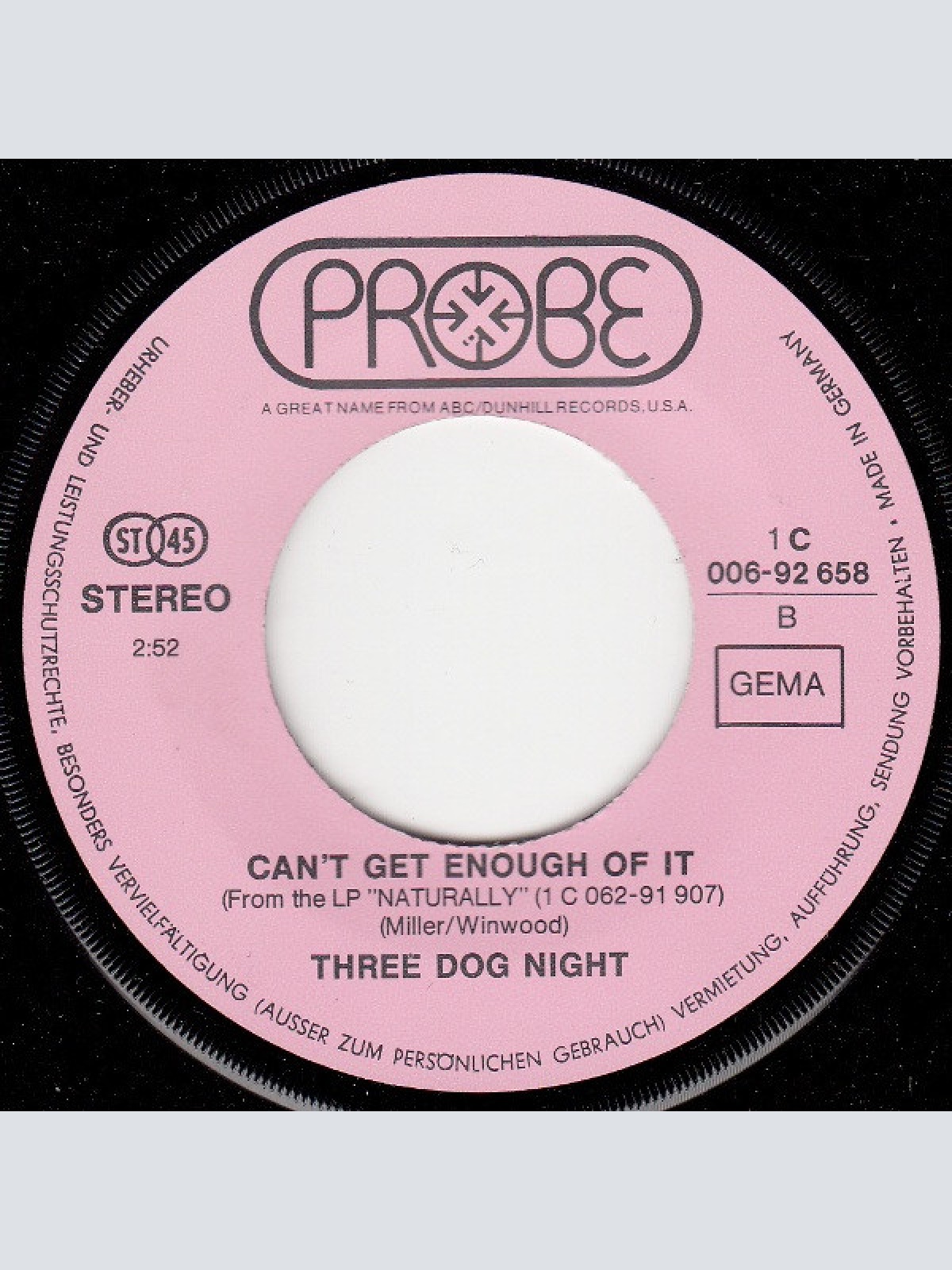 Vinyl / Three Dog Night - Liar