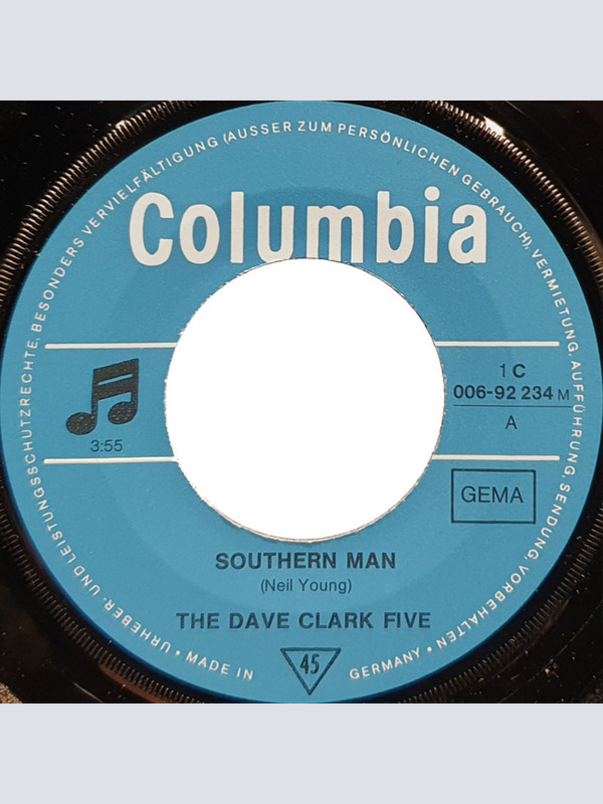 Vinyl / The Dave Clark Five - Southern Man