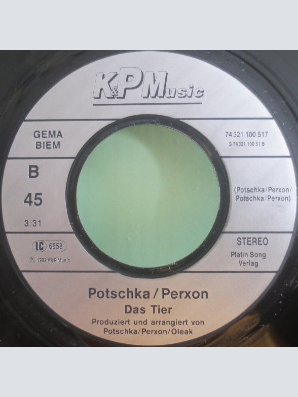 Vinyl / Potschka* / Perxon - Schweinefleisch