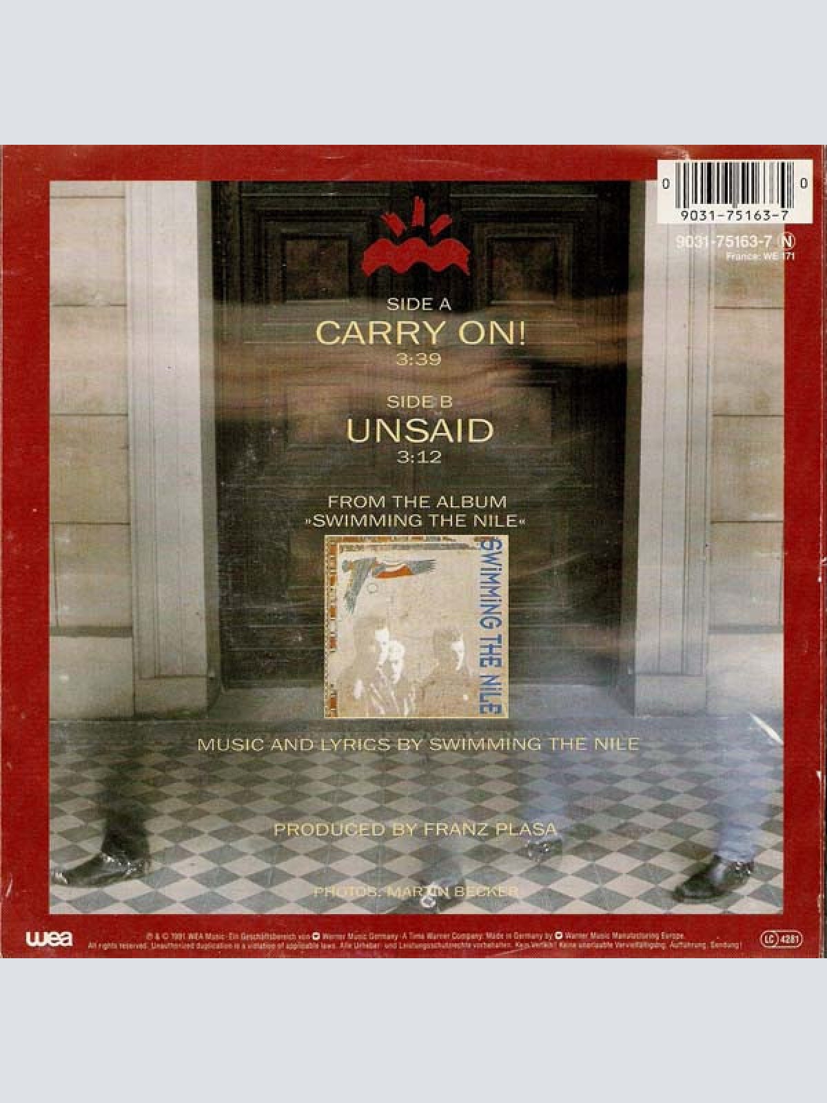 Vinyl / Swimming The Nile - Carry On!