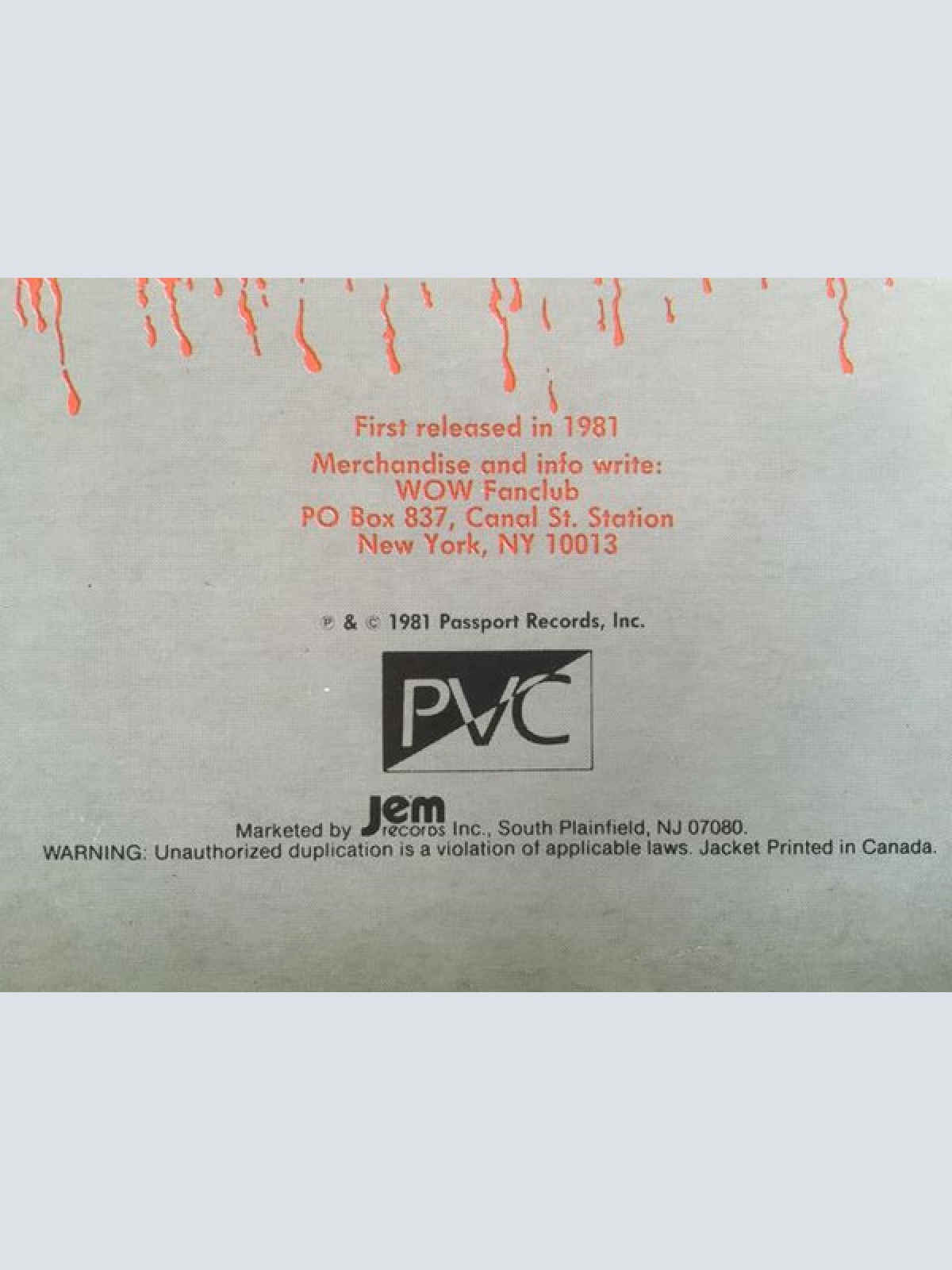 Vinyl / Plasmatics (2) - Metal Priestess