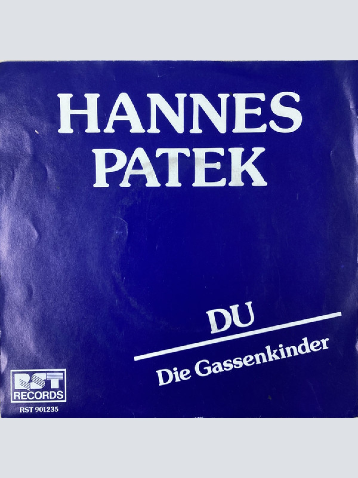Vinyl / Hannes Patek - Du / Die Gassenkinder