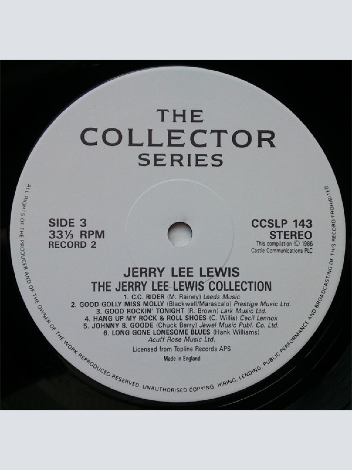 Vinyl / Jerry Lee Lewis - The Jerry Lee Lewis Collection