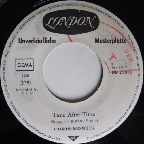 Vinyl / Chris Montez - Time After Time