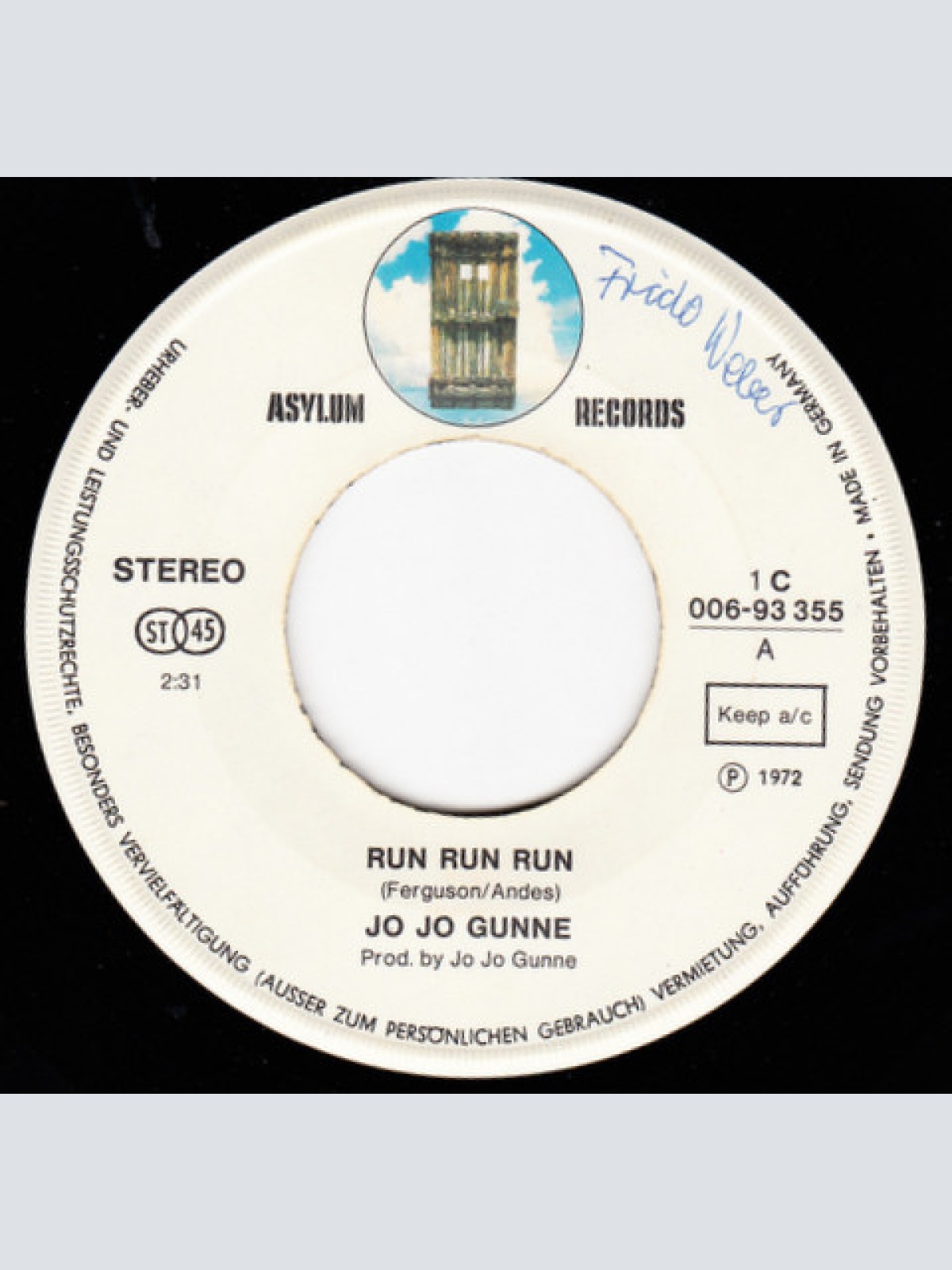 Vinyl / Jo Jo Gunne - Run Run Run
