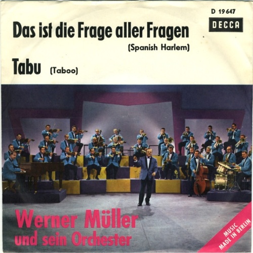 Vinyl / Werner Müller Und Sein Orchester - Tabu / Das Ist Die Frage Aller Fragen