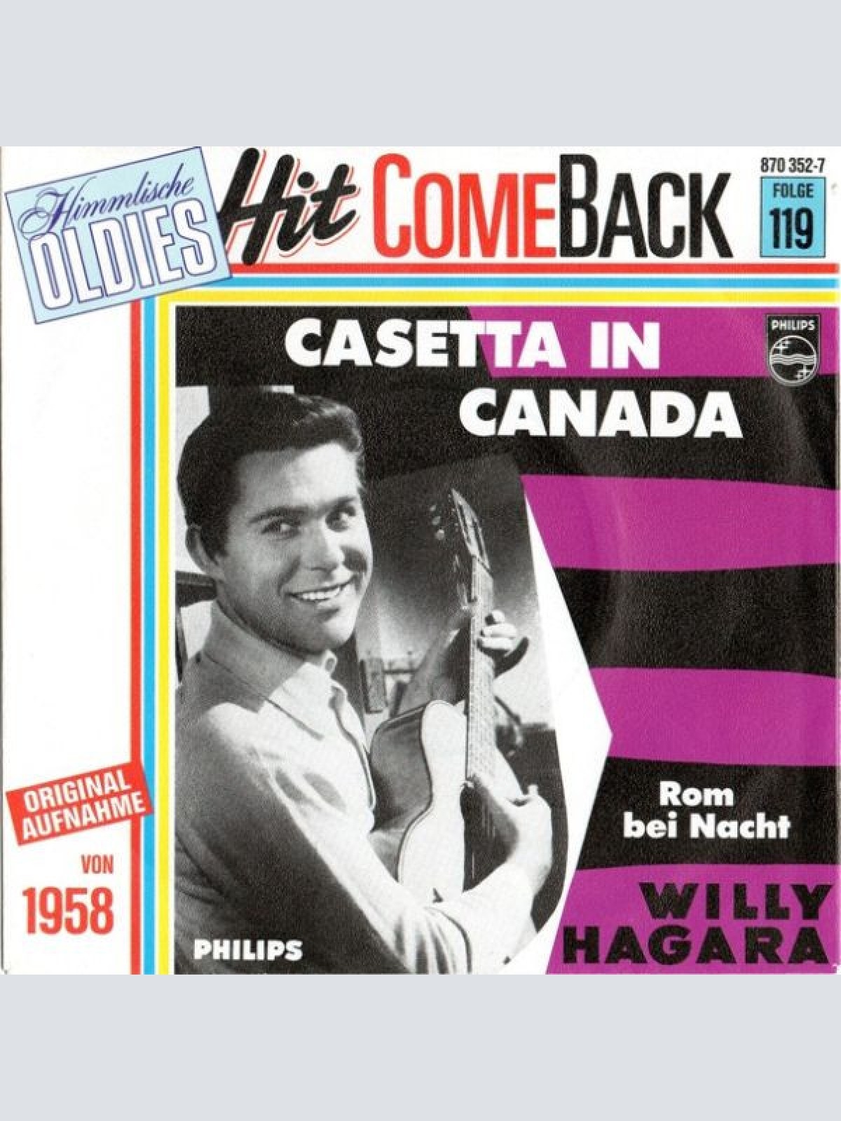Vinyl / Willy Hagara - Casetta In Canada