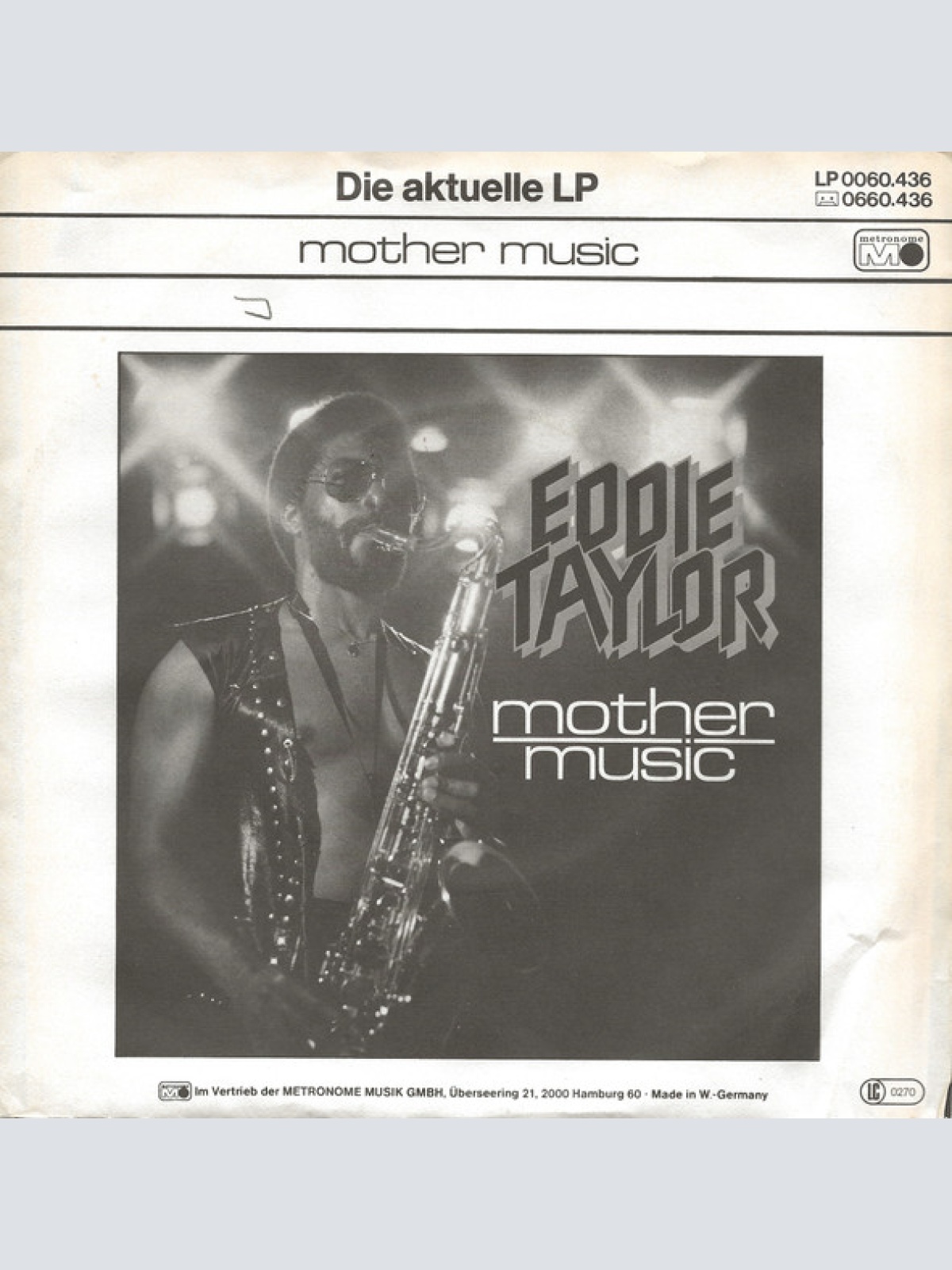 Vinyl / Eddie Taylor - Mother Music / Stand Up