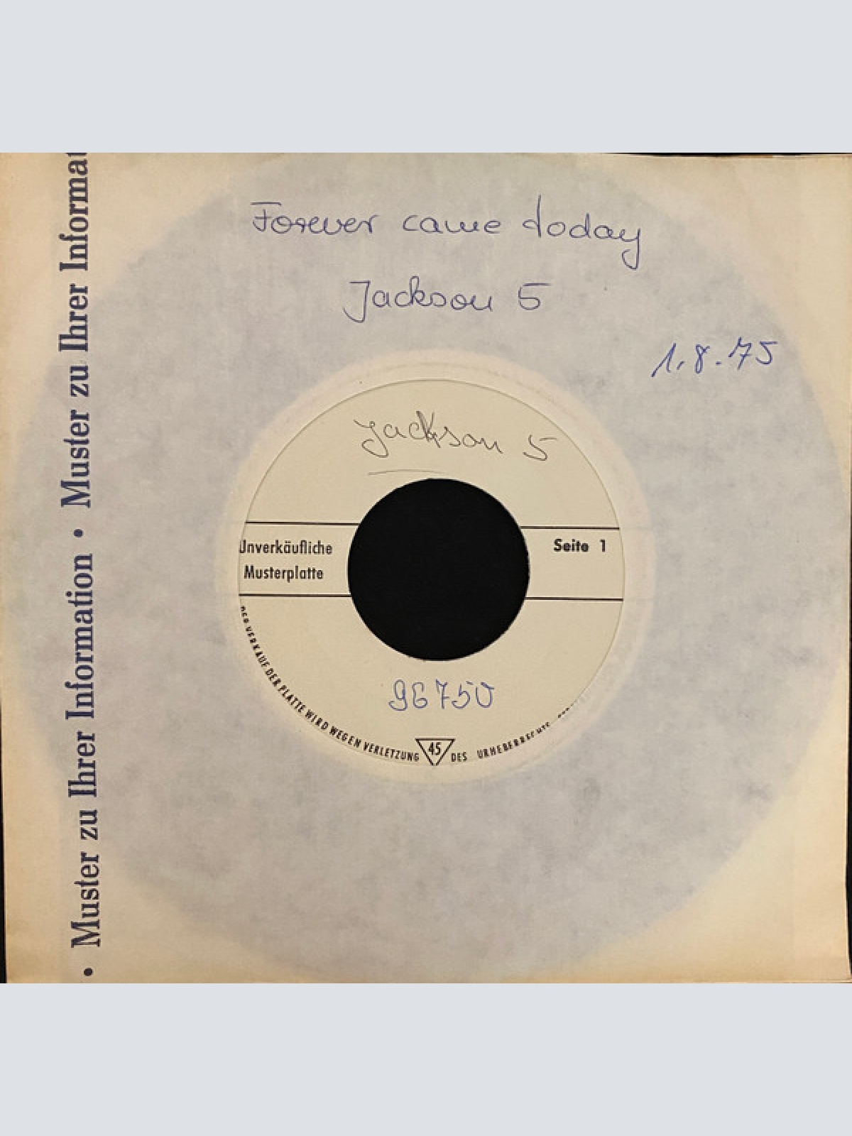 Vinyl / The Jackson 5 - Forever Came Today