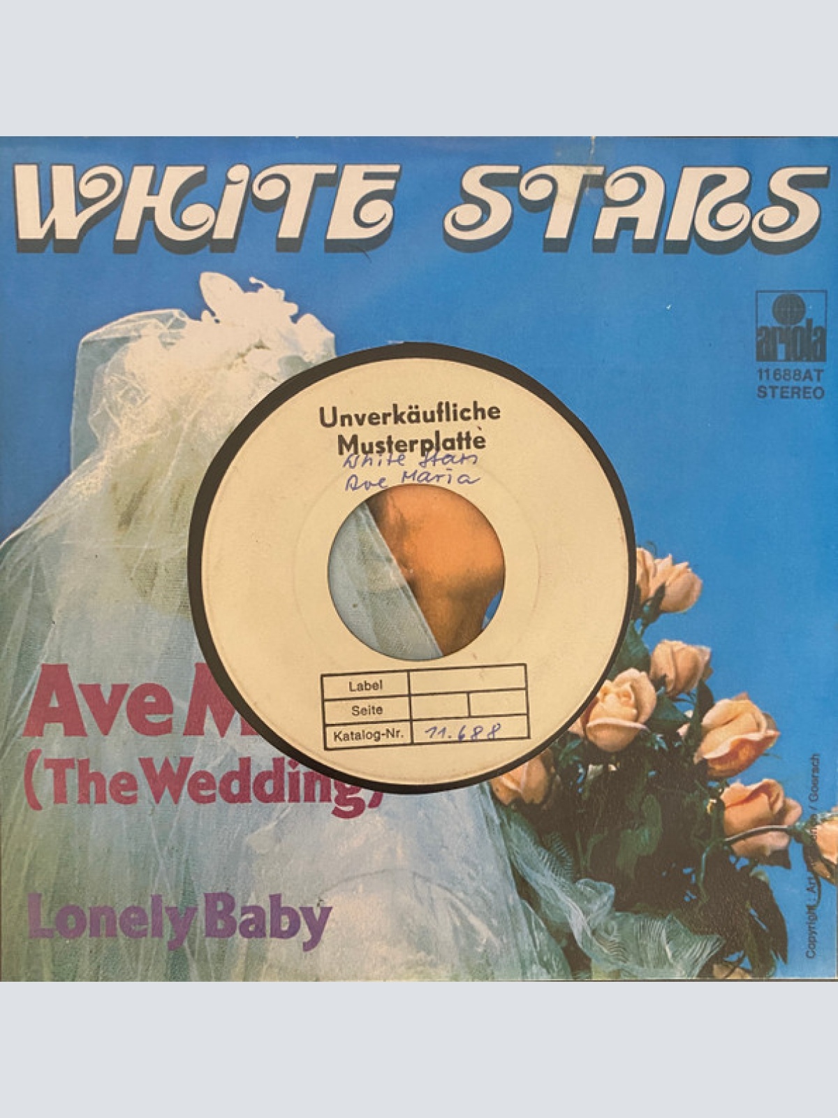 Vinyl / White Stars - Ave Maria (The Wedding)