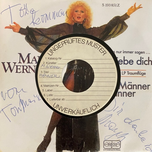 Vinyl / Margot Werner - Ich Kann Nur Immer Sagen: Ich Liebe Dich