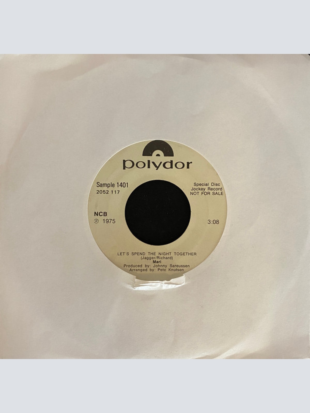 Vinyl / Mari Bjørgan - Learn To Love You Right / Let's Spend The Night Together