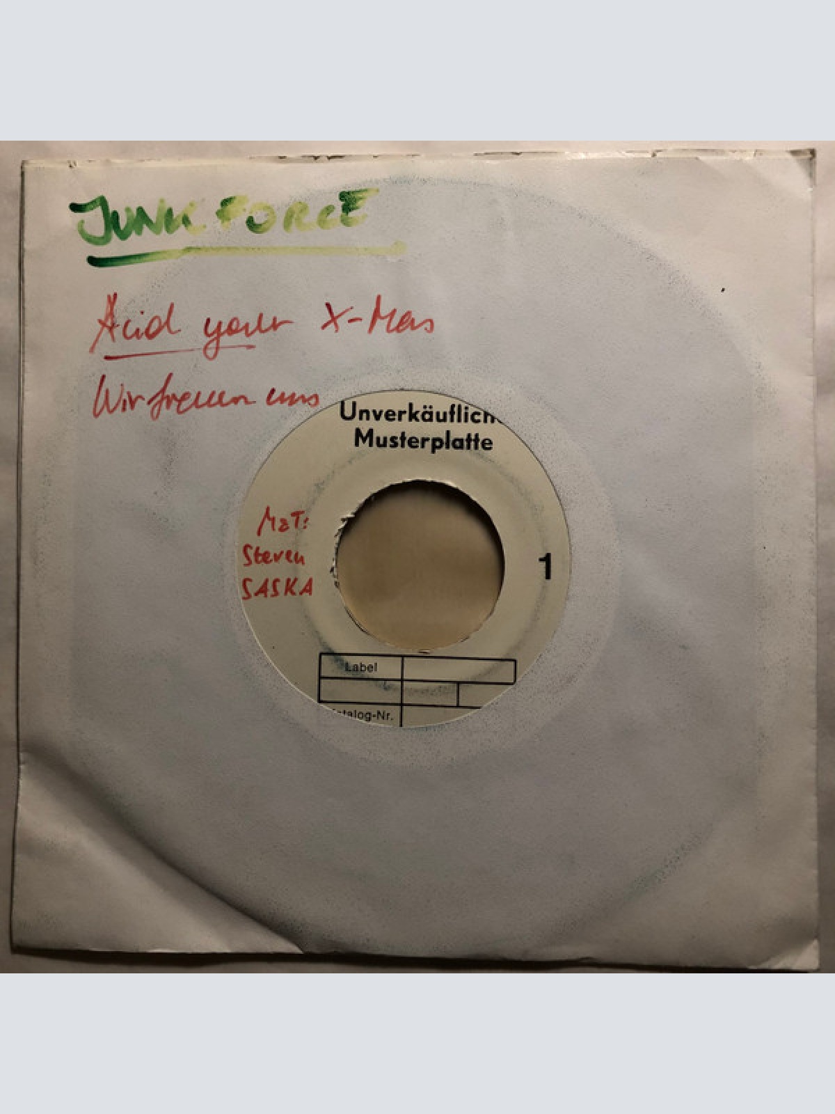 Vinyl / Junk Force - Acid Your X-Mas