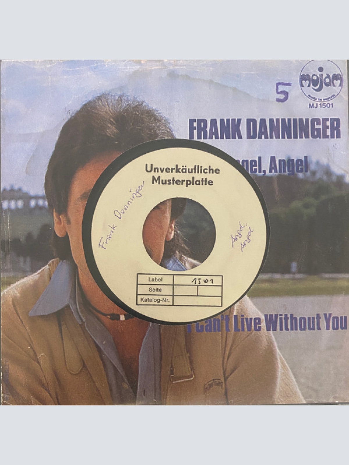 Vinyl / Frank Danninger - Angel, Angel