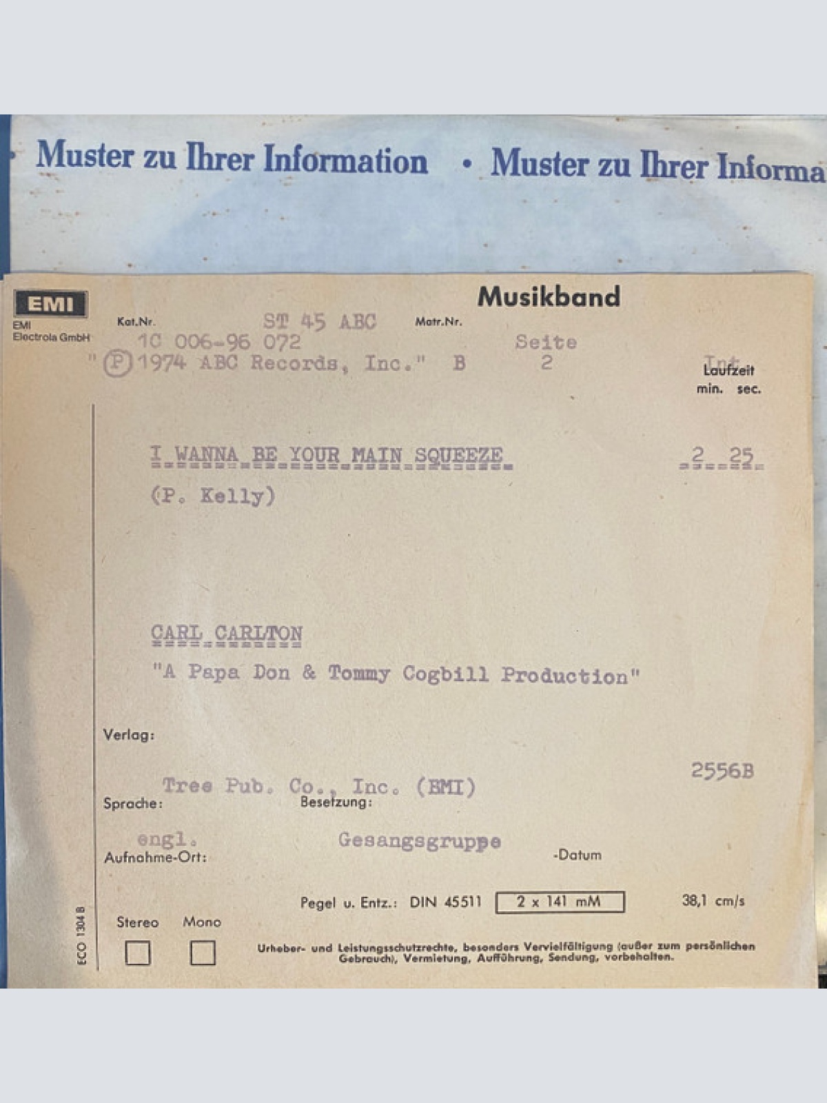 Vinyl / Carl Carlton - Everlasting Love