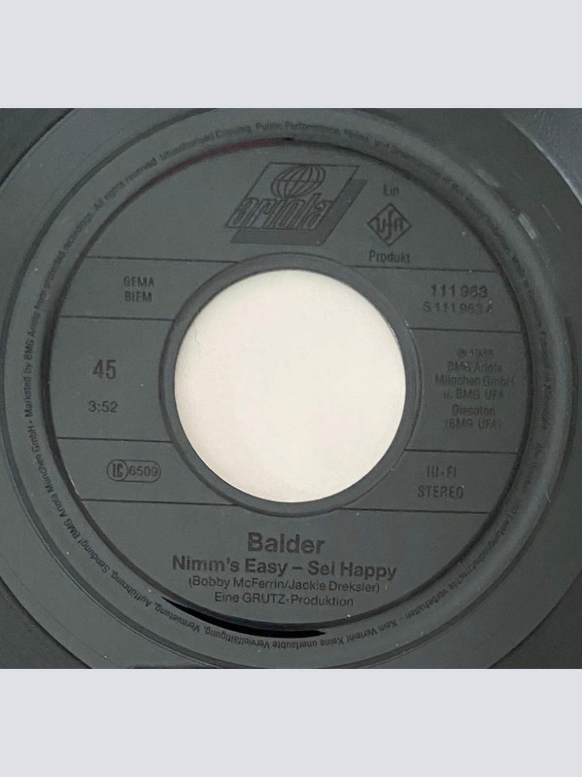 Vinyl / Hugo Egon Balder - Nimm's Easy - Sei Happy