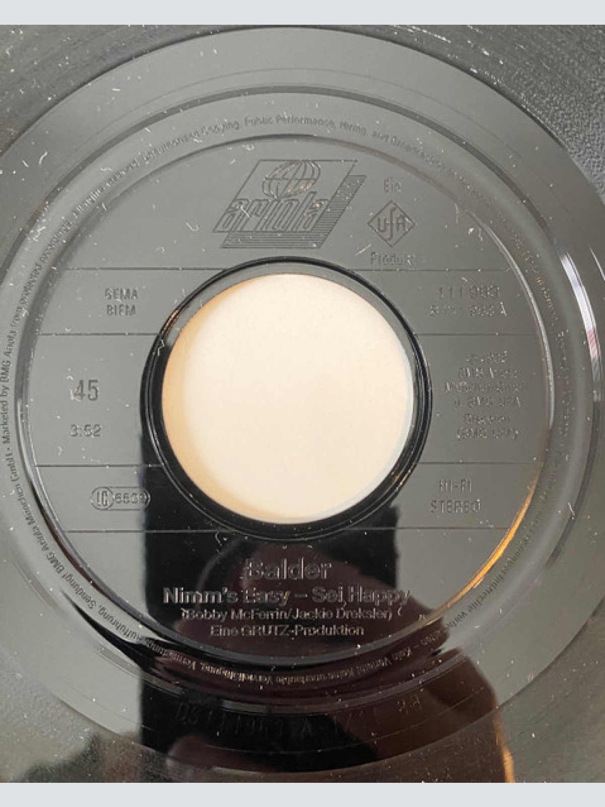 Vinyl / Hugo Egon Balder - Nimm's Easy - Sei Happy