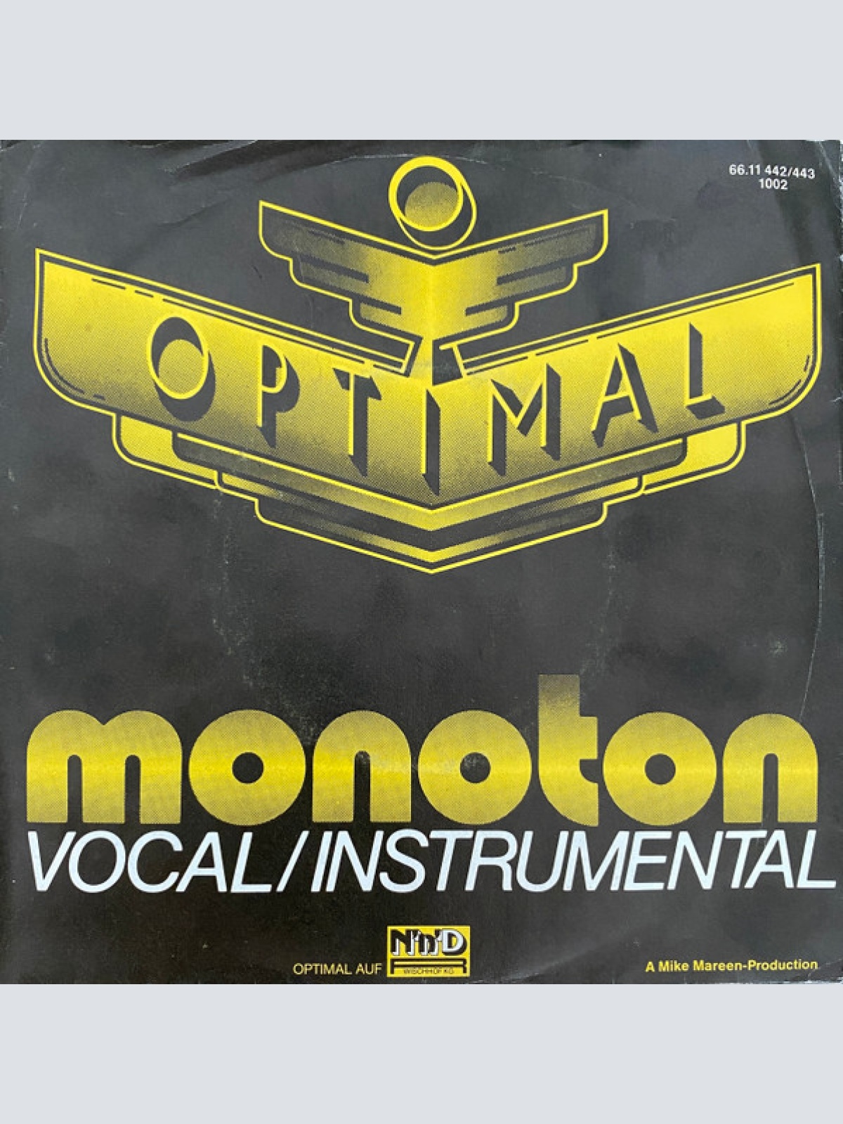 Vinyl / Optimal (2) - Monoton