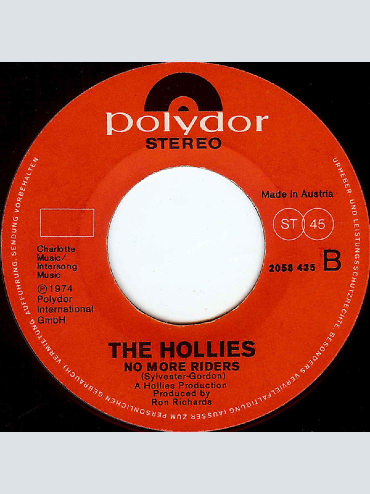 Vinyl / The Hollies - The Air That I Breathe