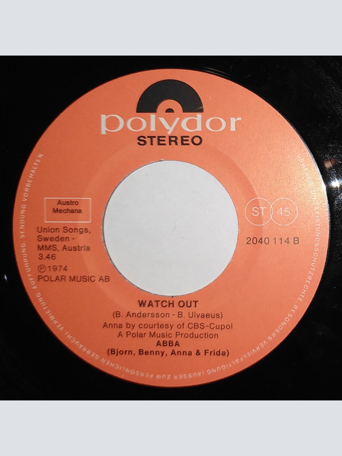 Vinyl / ABBA, Agnetha, Björn, Benny, Anna-frid* - Waterloo