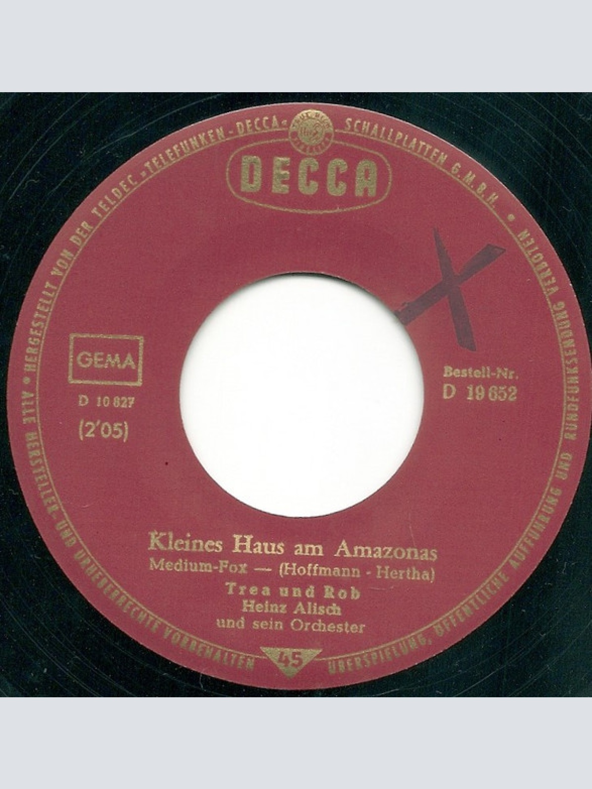 Vinyl / Trea* Und Rob* - Hätte Ich Drei Wünsche Frei