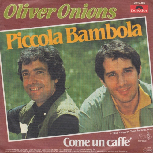 Vinyl / Oliver Onions - Piccola Bambola