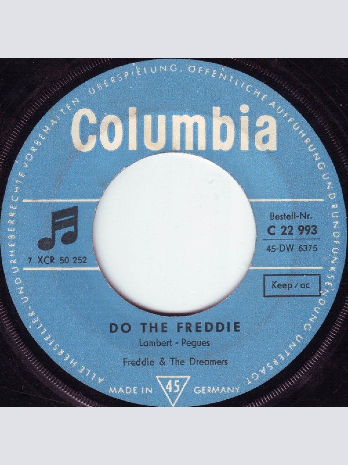 Vinyl / Freddie & The Dreamers - Do The Freddie / See You Later, Alligator