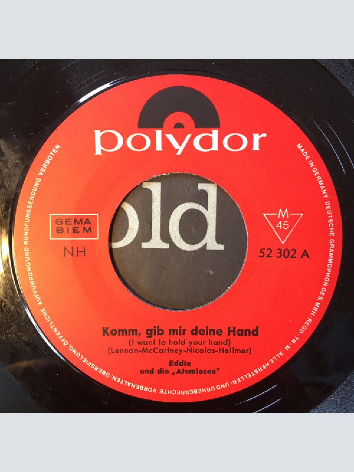 Vinyl / Eddie Und Die "Atemlosen"*, Die Tornados (2) - Komm, Gib Mir Deine Hand (I Want To Hold Your Hand) / Da Doo Ron Ron