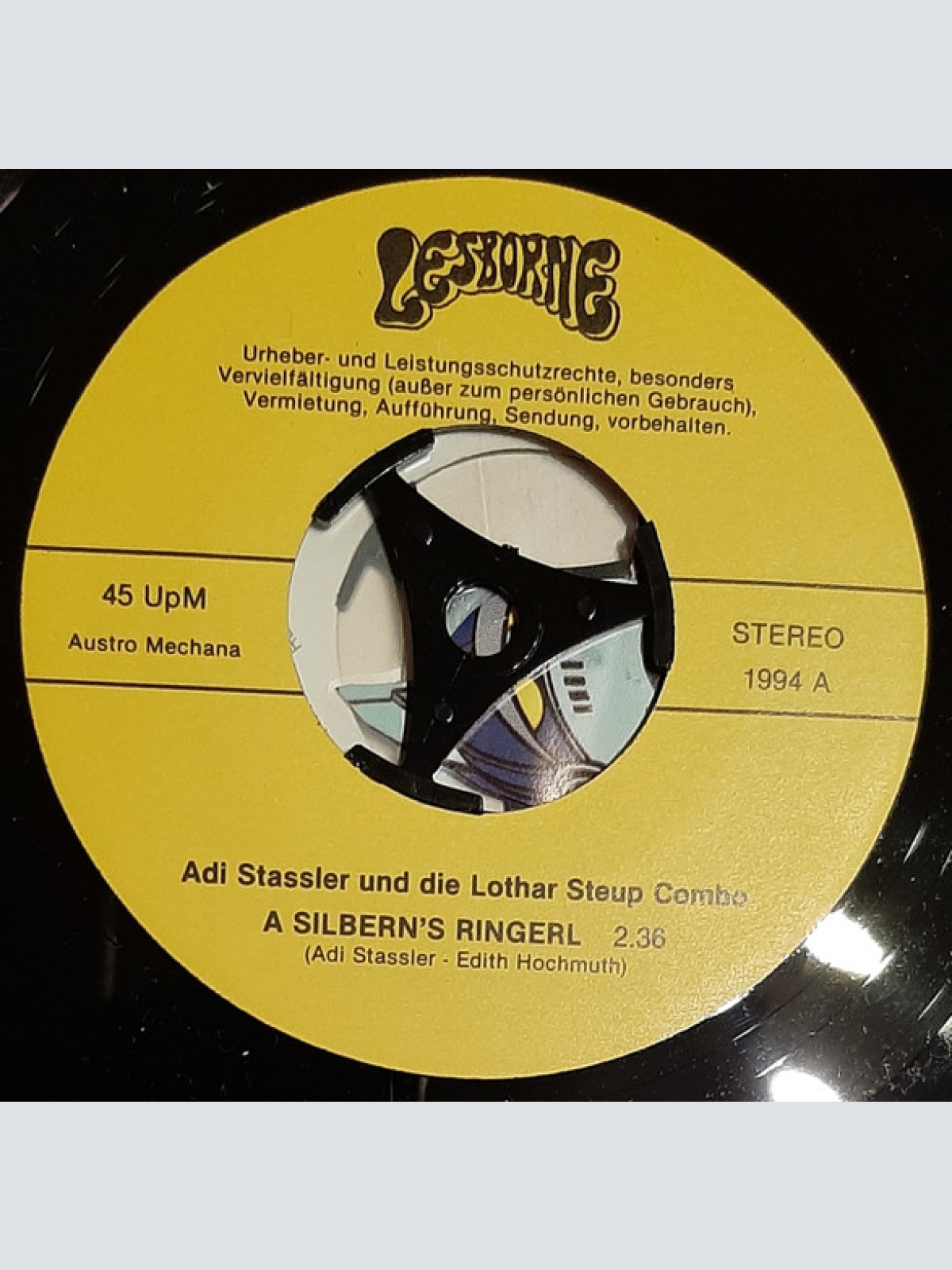 Vinyl / Adi Stassler, Die Lothar Steup Combo* - A Silbern's Ringerl / Die Strassen...