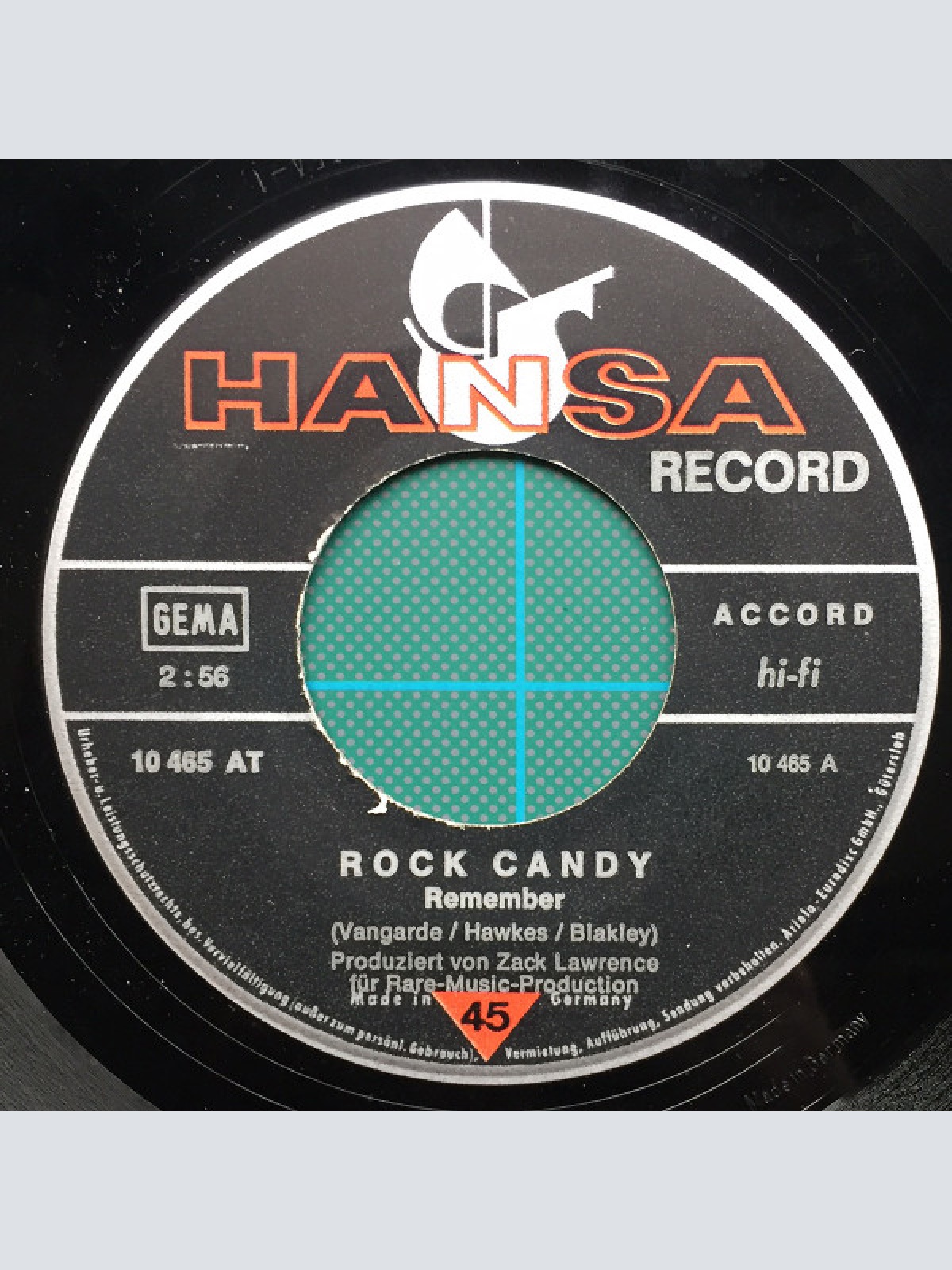 Vinyl / Rock Candy (6) - Remember