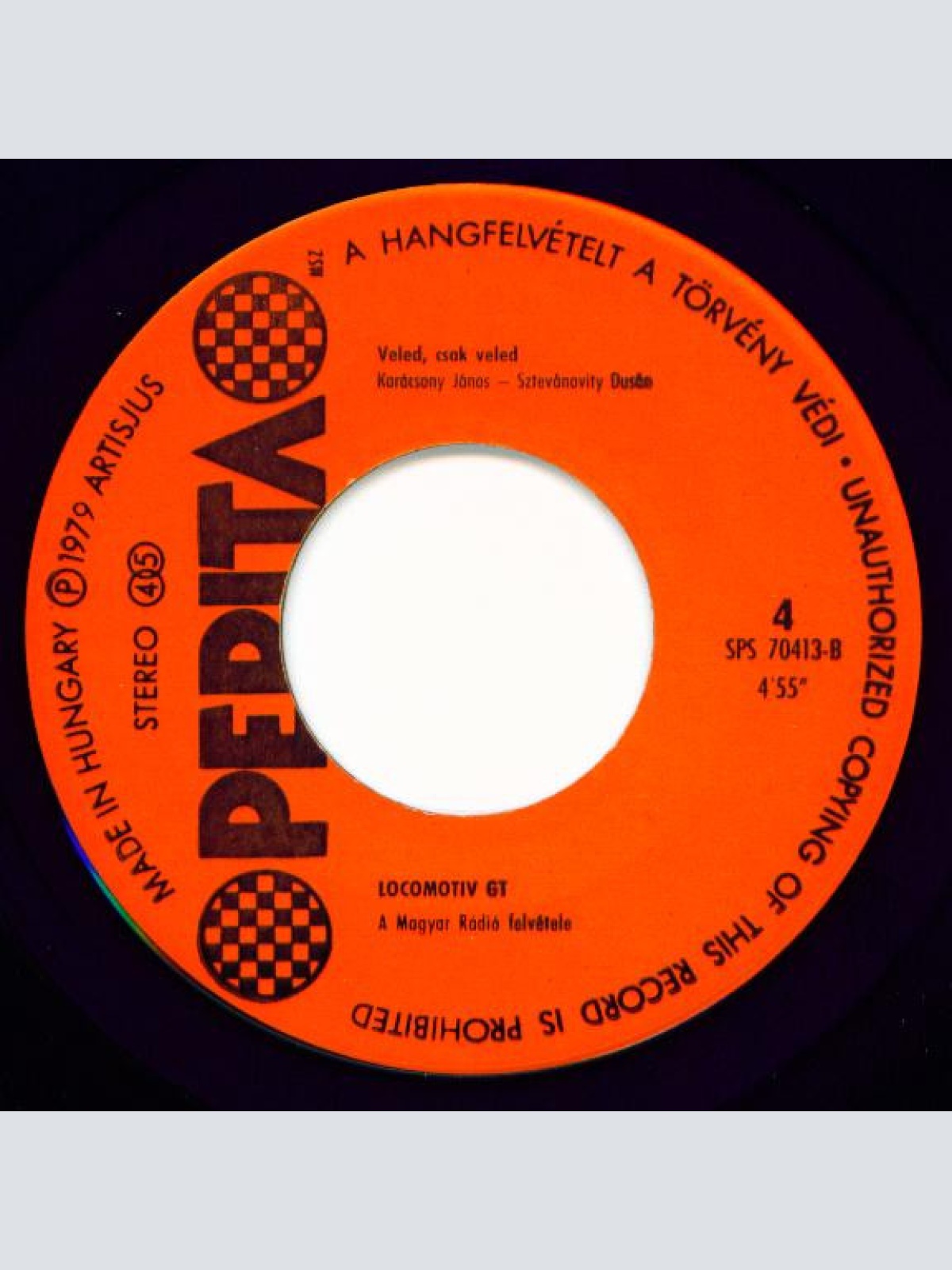 Vinyl / Locomotiv GT - Annyi Mindent Nem Szerettem