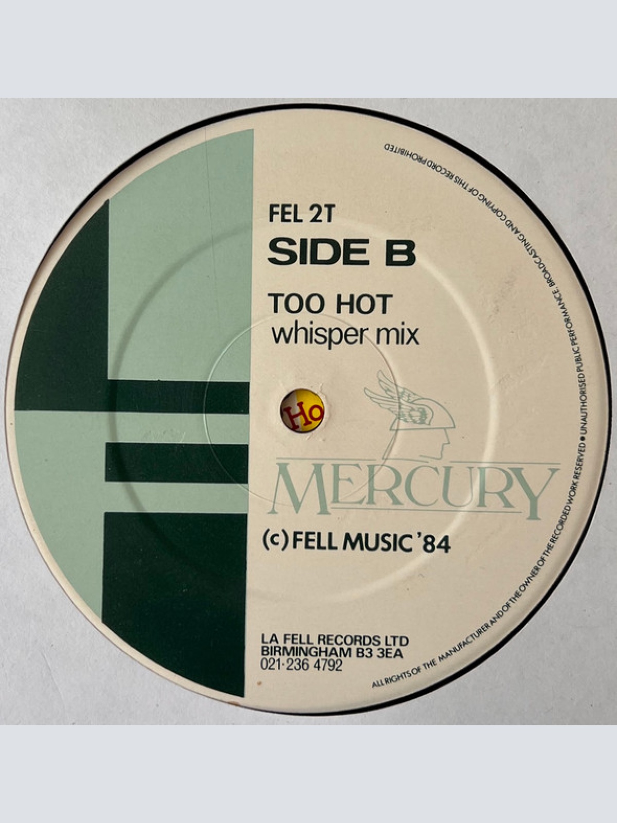 Vinyl / Mercury (18) - Too Hot