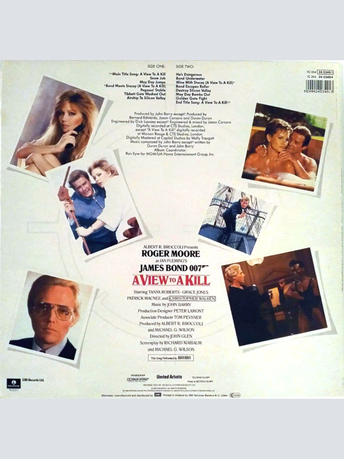 Vinyl / John Barry - A View To A Kill (Original Motion Picture Soundtrack)
