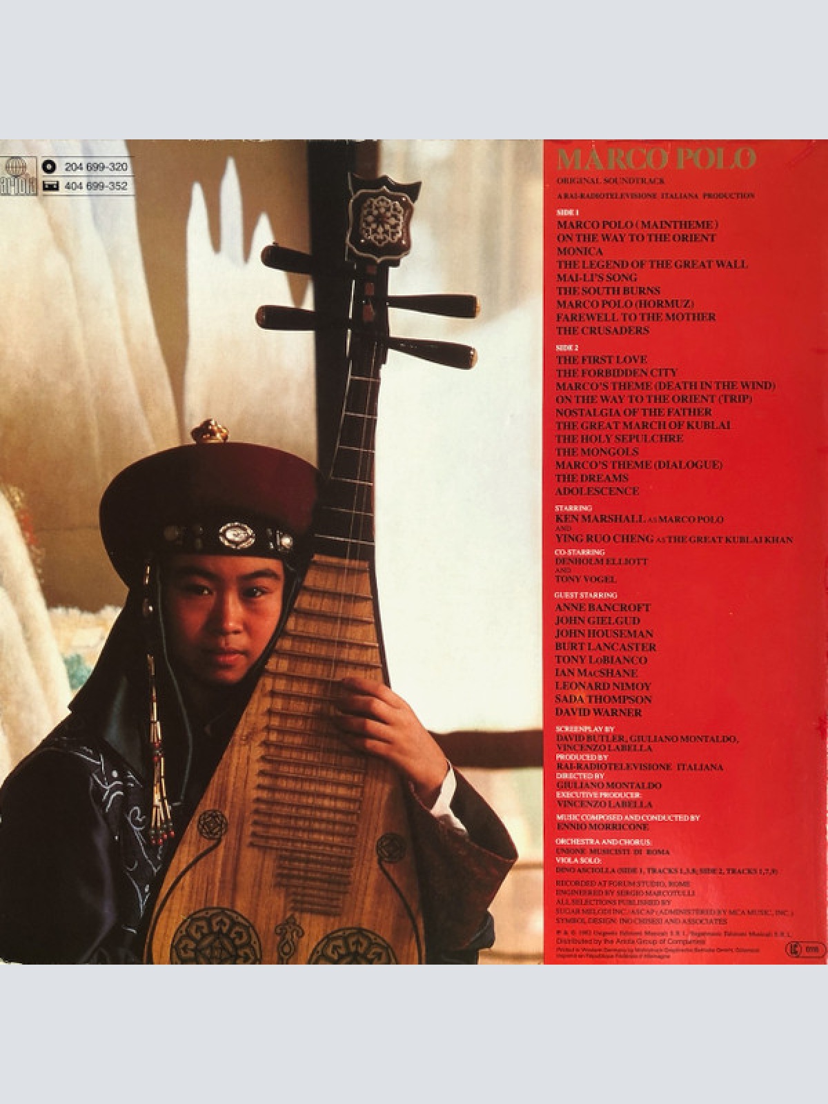 Vinyl / Ennio Morricone - Marco Polo - Original Soundtrack