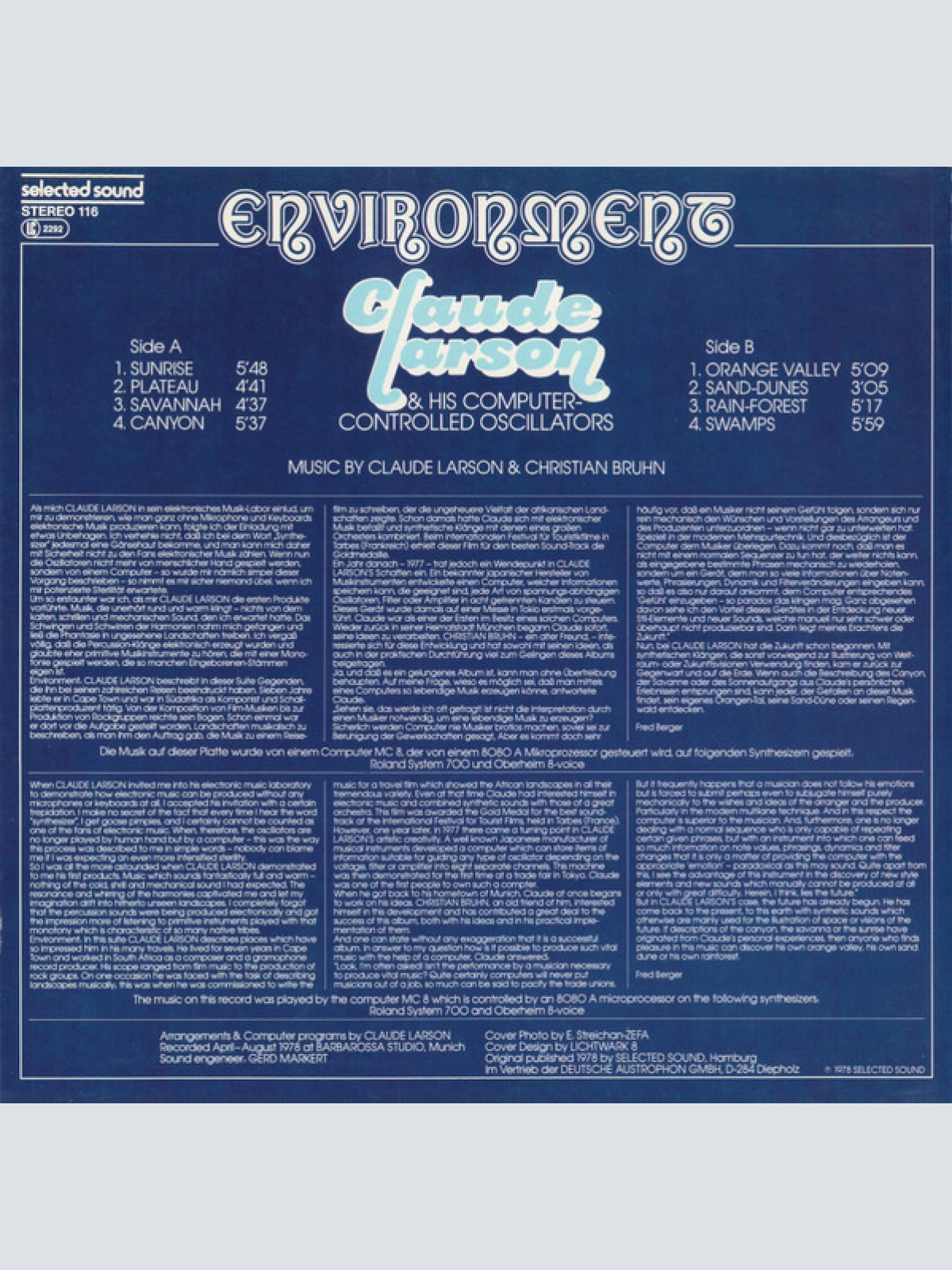 Vinyl / Claude Larson - Environment