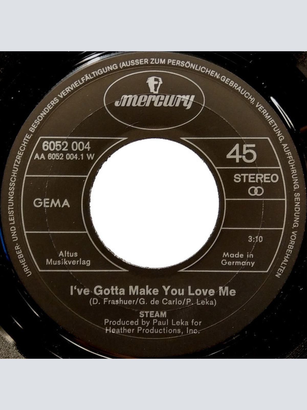 Vinyl / Steam - I've Gotta Make You Love Me