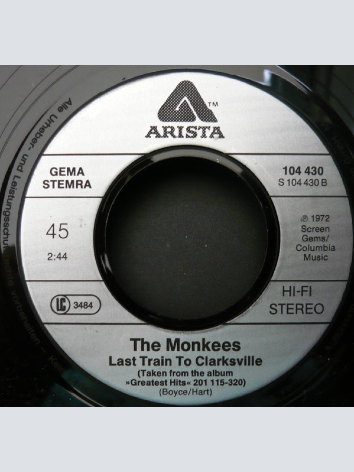 Vinyl / The Monkees - Daydream Believer / Last Train To Clarksville