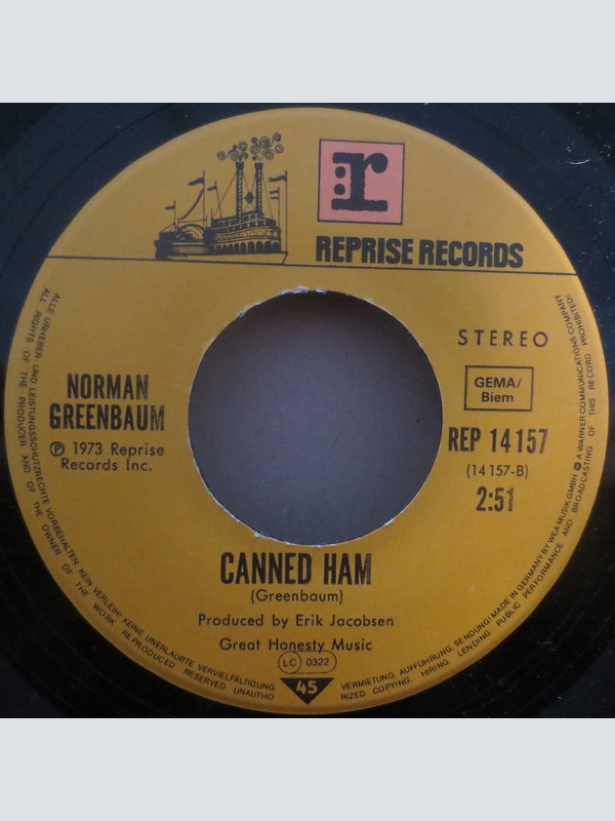 Vinyl / Norman Greenbaum - Spirit In The Sky