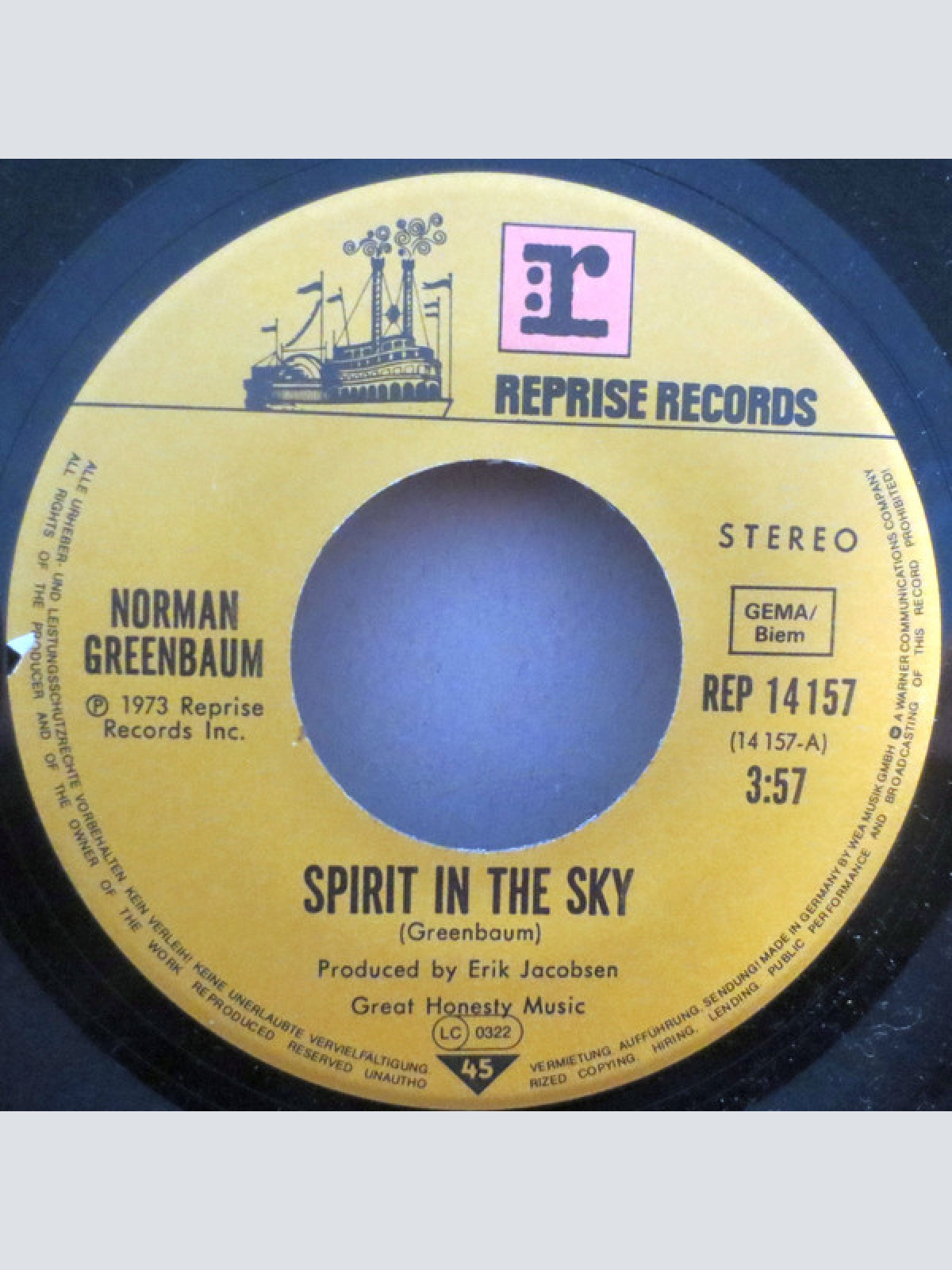 Vinyl / Norman Greenbaum - Spirit In The Sky