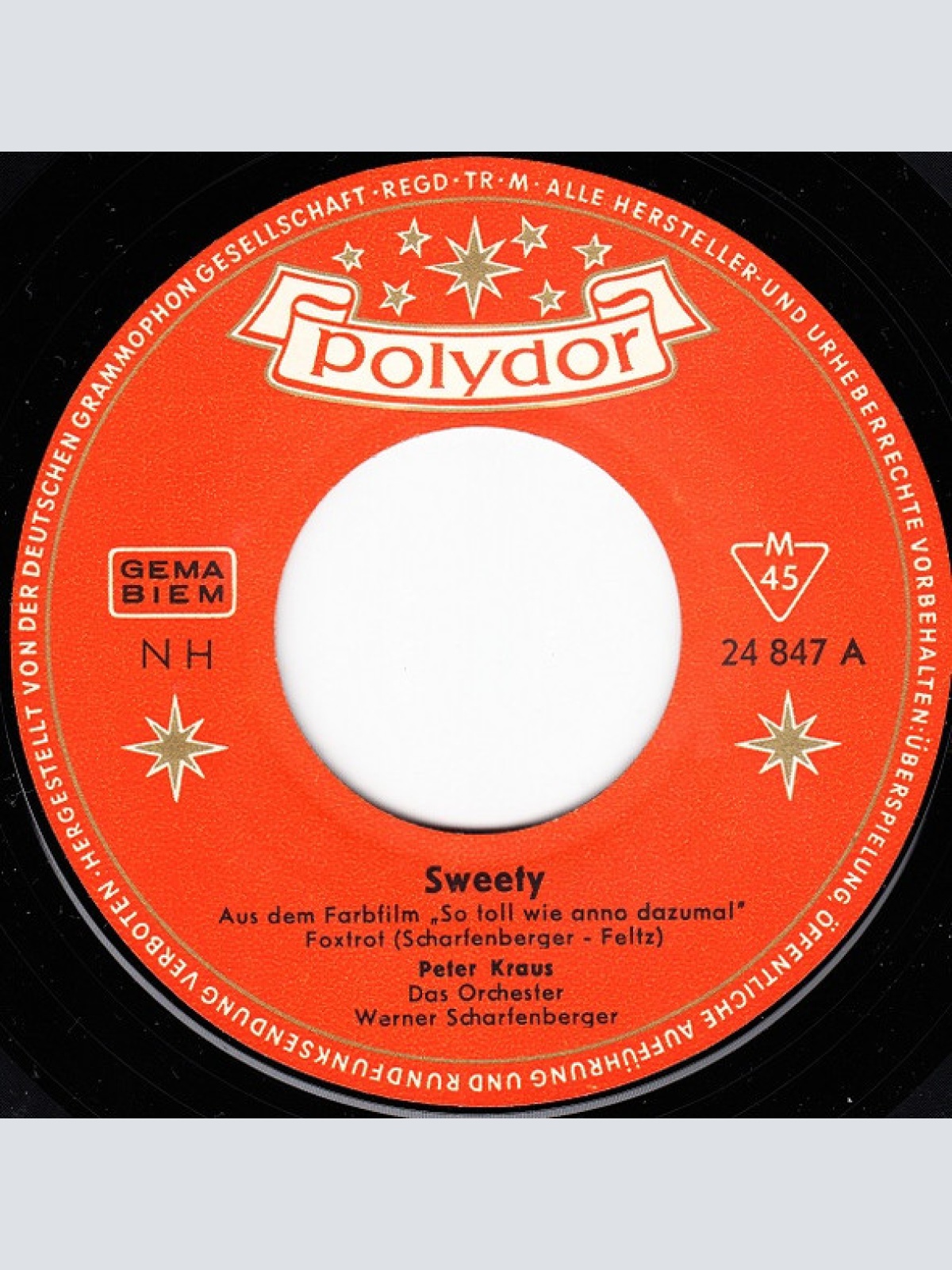 Vinyl / Peter Kraus - Sweety