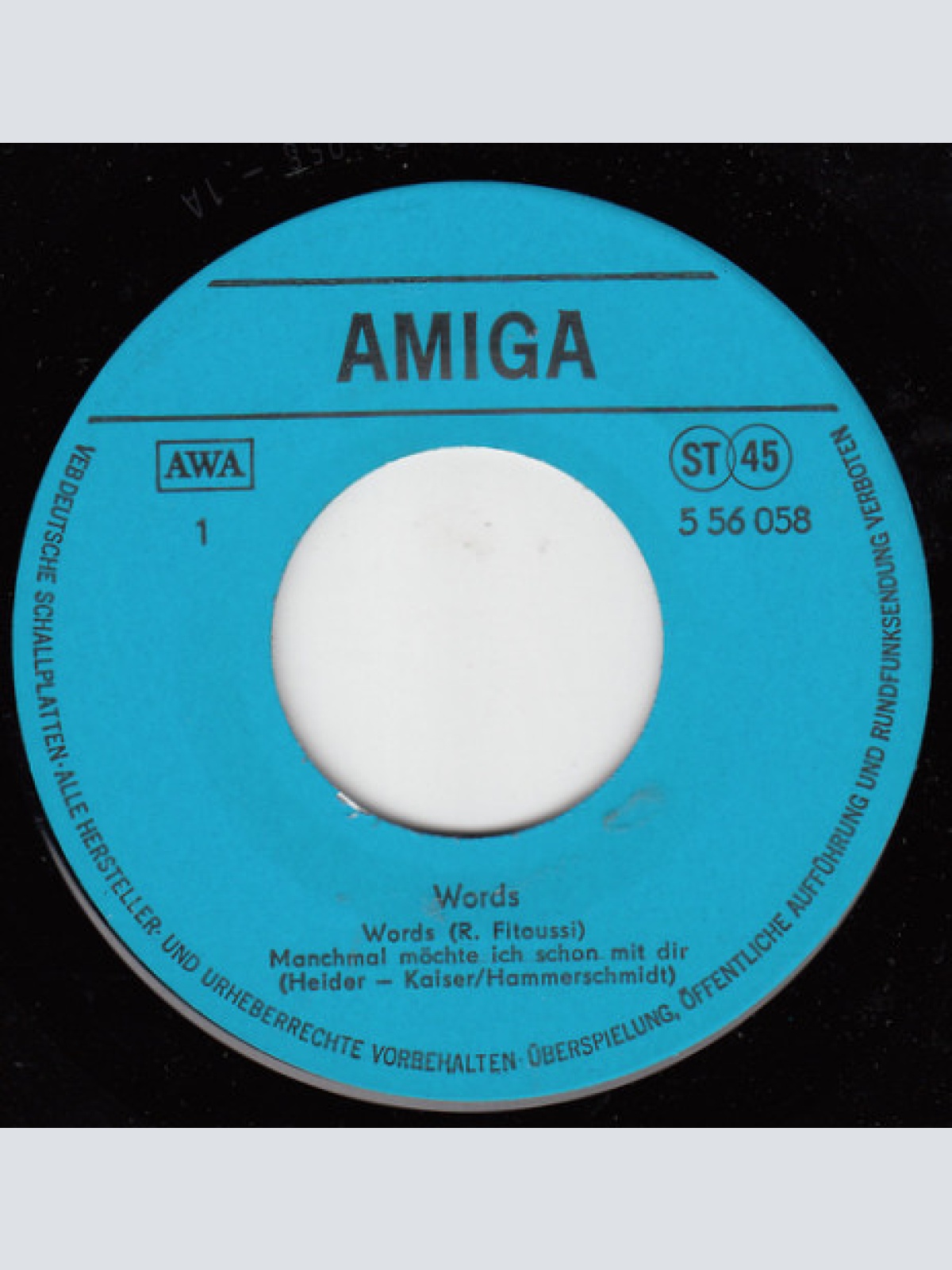 Vinyl / Various - Words