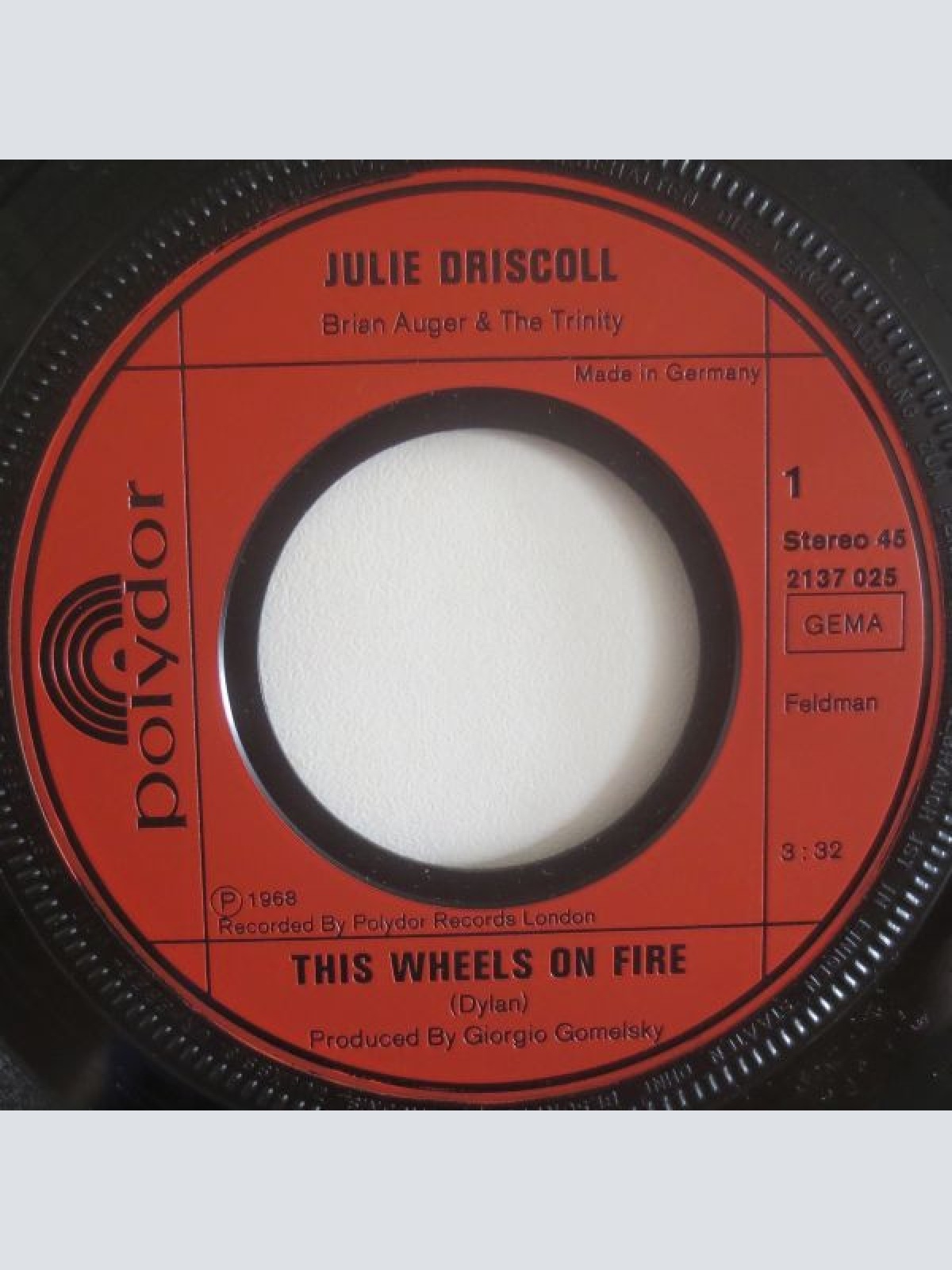 Vinyl / Julie Driscoll, Brian Auger & The Trinity - Die Grossen Vier